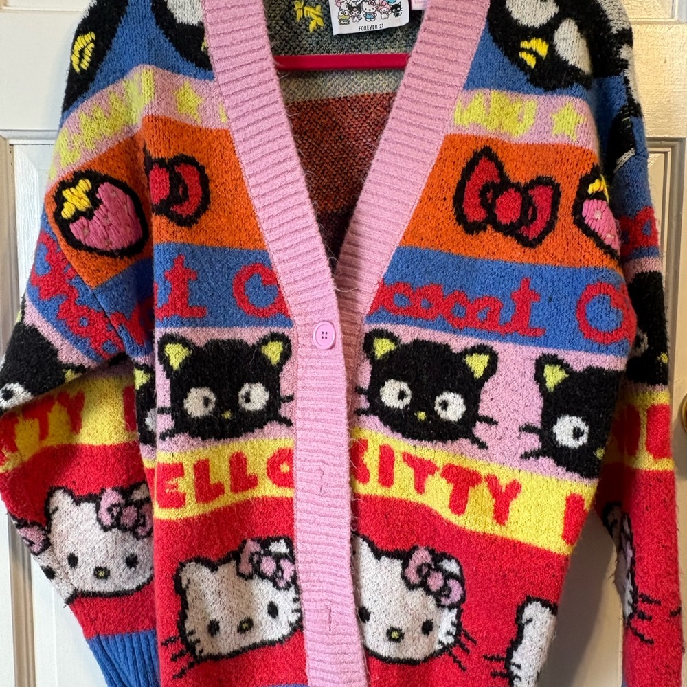 Hello Kitty & Friends x Forever 21
Cardigan Sweater Womens S - Picture 2 of 10